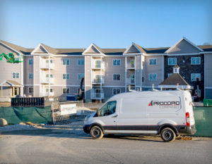 New construction at Regency Village in Merrimac, MA.